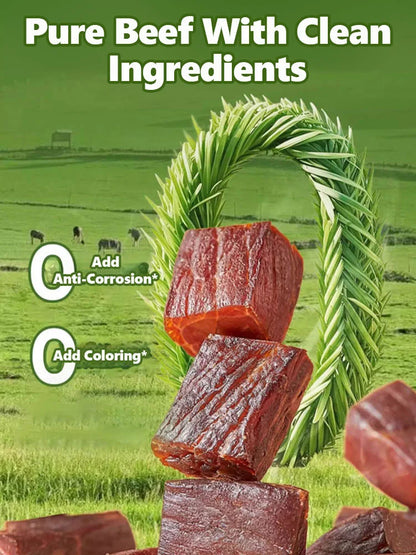 Add high-protein pure beef jerky.-Sean