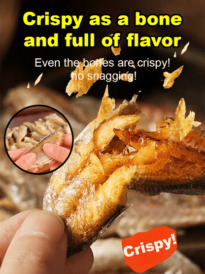 High-protein ready-to-eat deep-sea fish crisps-Sean