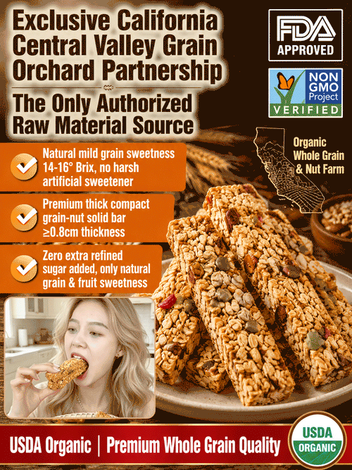🥚Oat Protein Granola Bars Low Calorie Snack-Sean