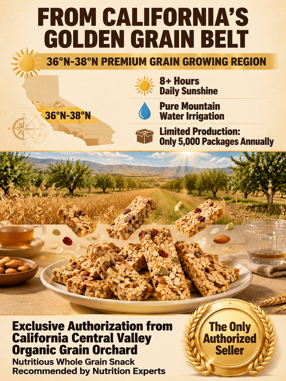 🥚Oat Protein Granola Bars Low Calorie Snack-Sean