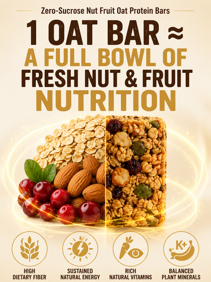 🥚Oat Protein Granola Bars Low Calorie Snack-Sean