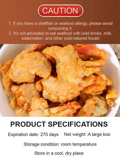 Alaskan Snow Crab Ready-to-EatCrispy Crab-Sean