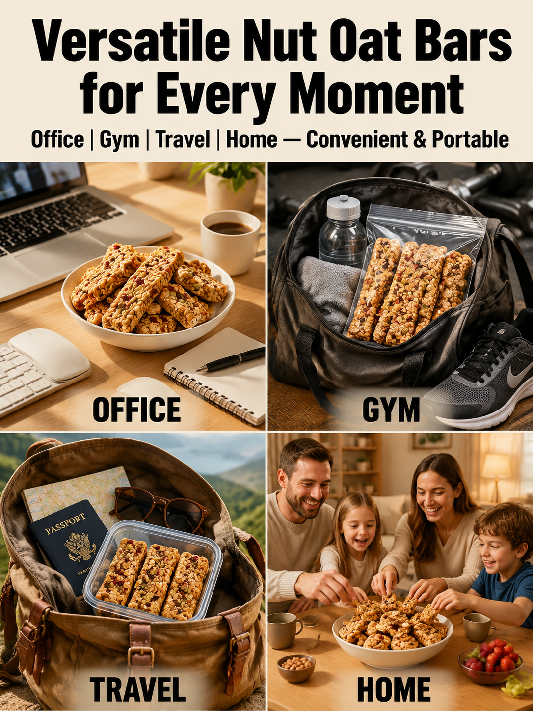 🥚Oat Protein Granola Bars Low Calorie Snack-Sean