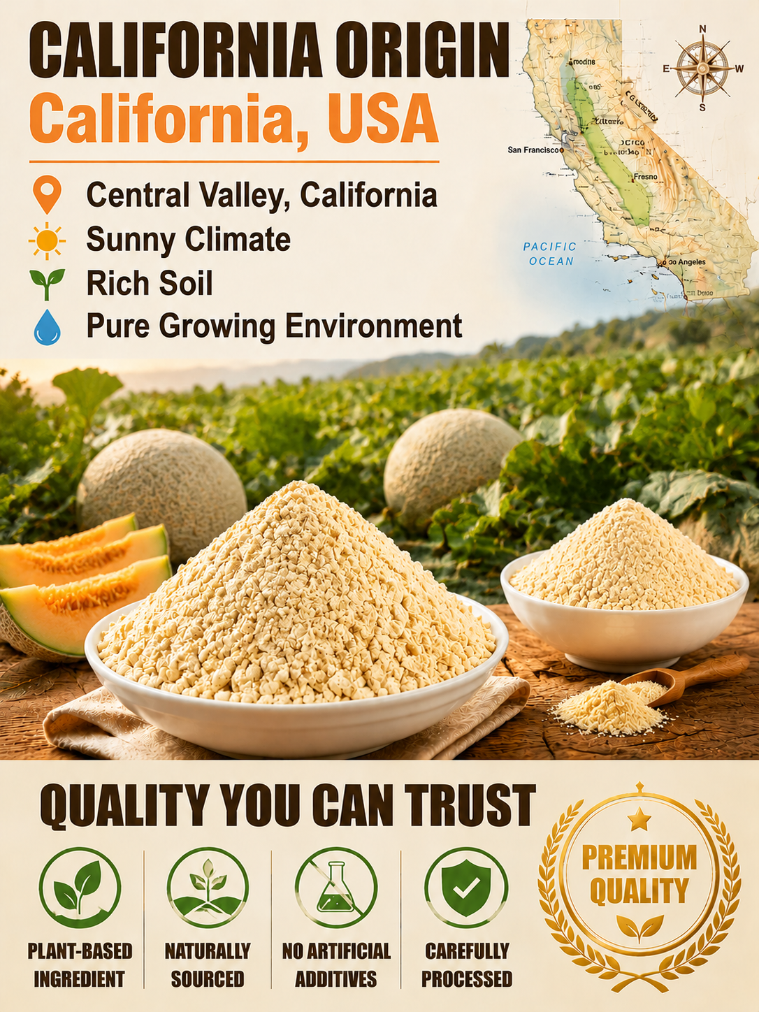🍈 Premium Seed Powder Blend | Smooth Taste, Easy Nutrition-Luke