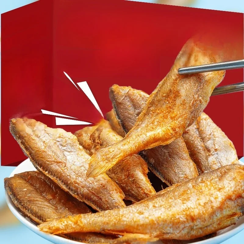 High-protein ready-to-eat deep-sea fish crisps-Sean