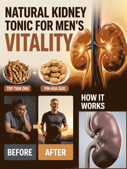 👨Men’s Daily Vitality Herbal Blend – Natural Plant-Based Wellness Support-Luke